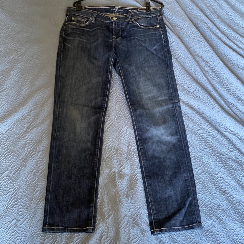 7 For All Mankind Roxanne Straight Leg denim